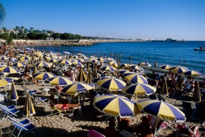 Plage Cannes photographie monde mer public