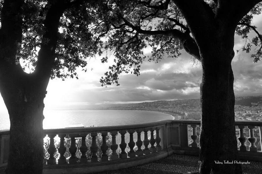 Panorama colline du château à Nice