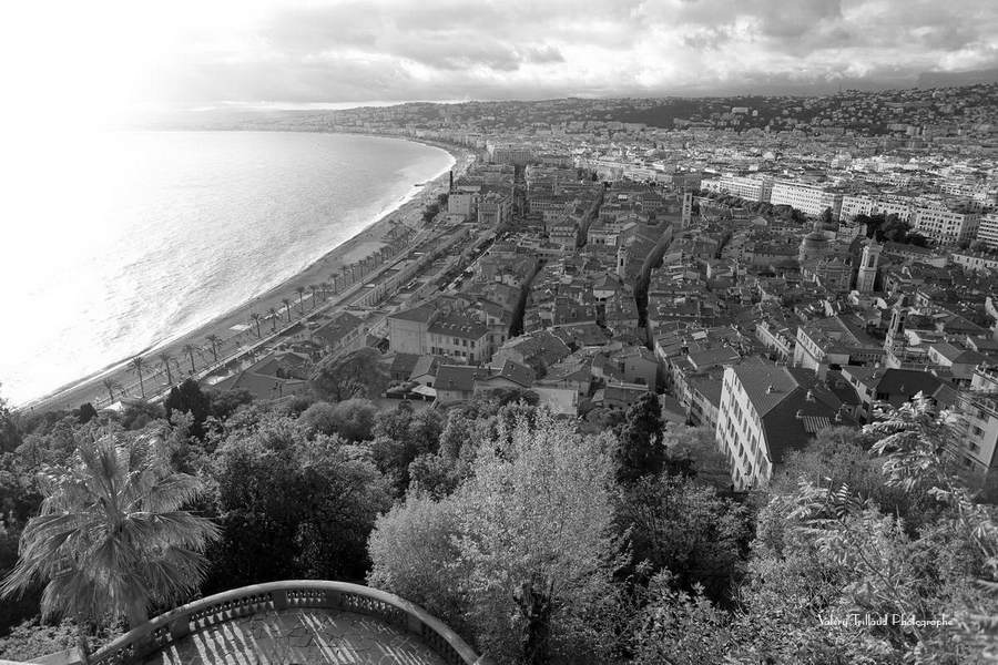 panorama ville de Nice photographie d'art