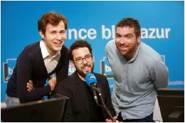 reportage France Bleu Azur
