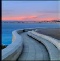 crepuscule ciel rose Nice