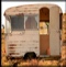 caravane vintage abandonee