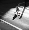 photo rue drole noir et blanc