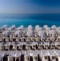 plage privee nice bleu et blanc